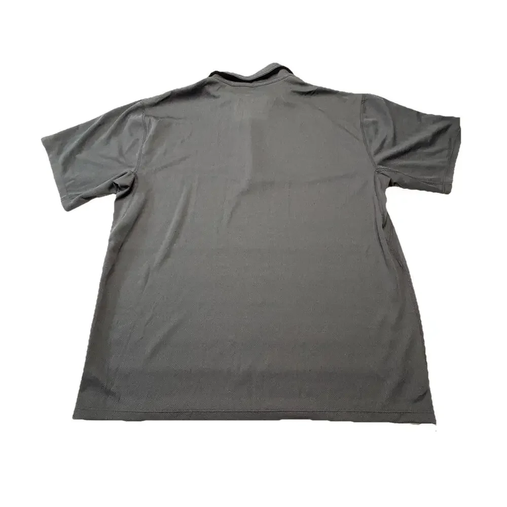 L.L. Bean Men’s 1/4 Zip Short Sleeve Performance Shirt - Navy Blue - Size L - Picture 9 of 9